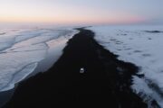 Black Sand beach on a Þórsmörk Super Jeep Day Tour Midgard Adventure Iceland