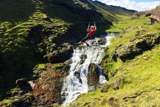 Zipline Adventure in Vík
