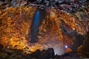 Inside the Volcano - tourist attraction in South Iceland