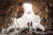 The Lava Tunnel - tourist attraction south Iceland