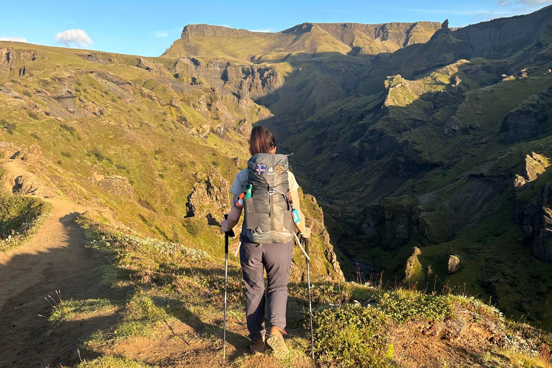 Fimmvörðuháls hike Iceland